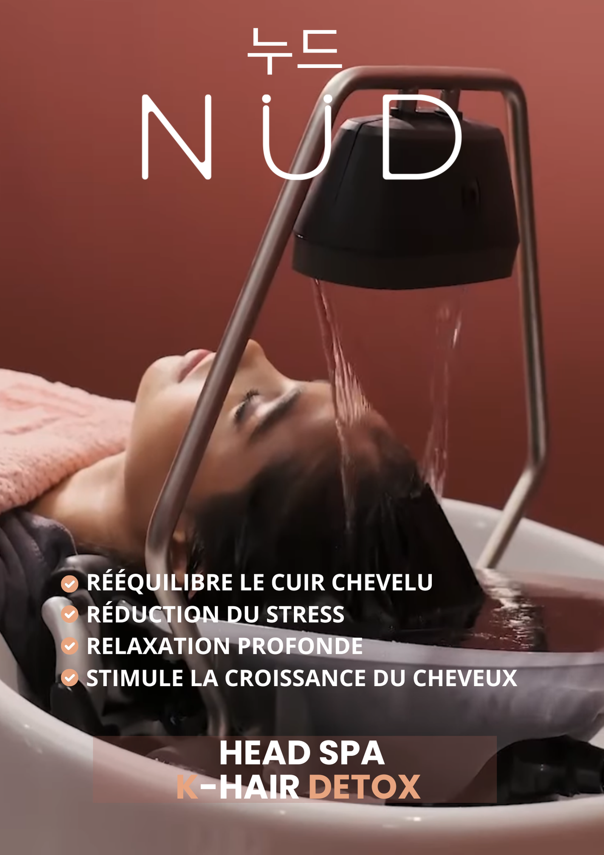 HeadSpa NÜD - K-lassic - Duo, soin NÜD Neuilly