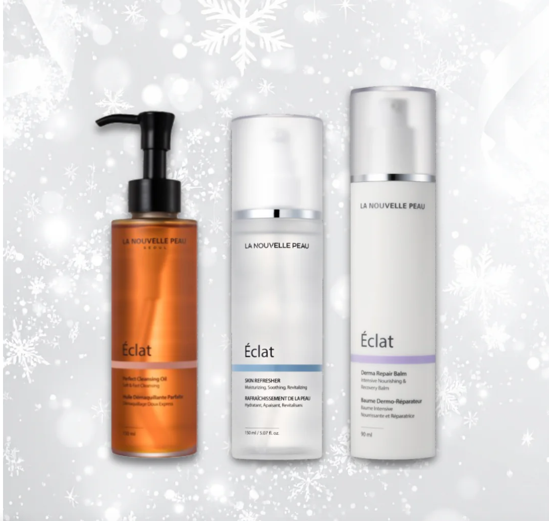 Coffret soin La Nouvelle Peau - Eclat - Double nettoyage coréen