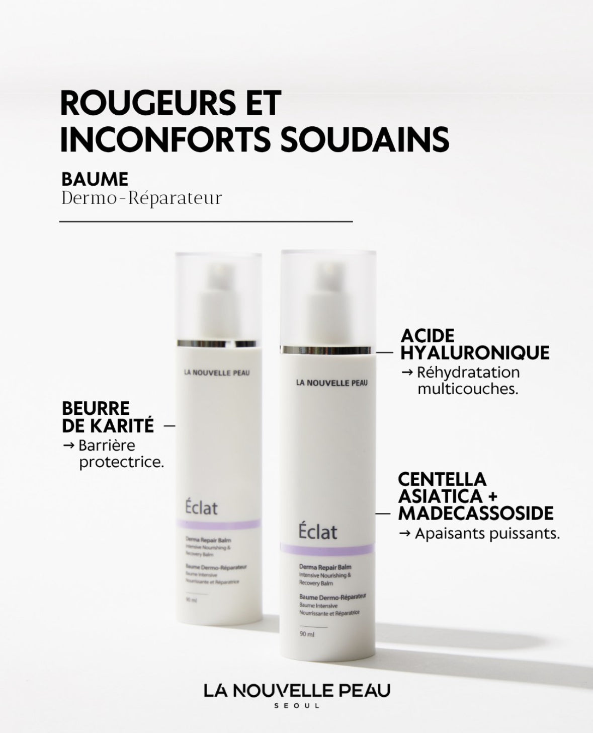 Coffret soin La Nouvelle Peau - Eclat - Double nettoyage coréen