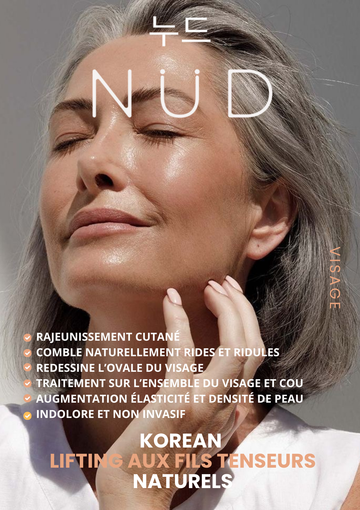 Lifting coréen non invasif aux fils tenseurs NÜD à Paris, France
