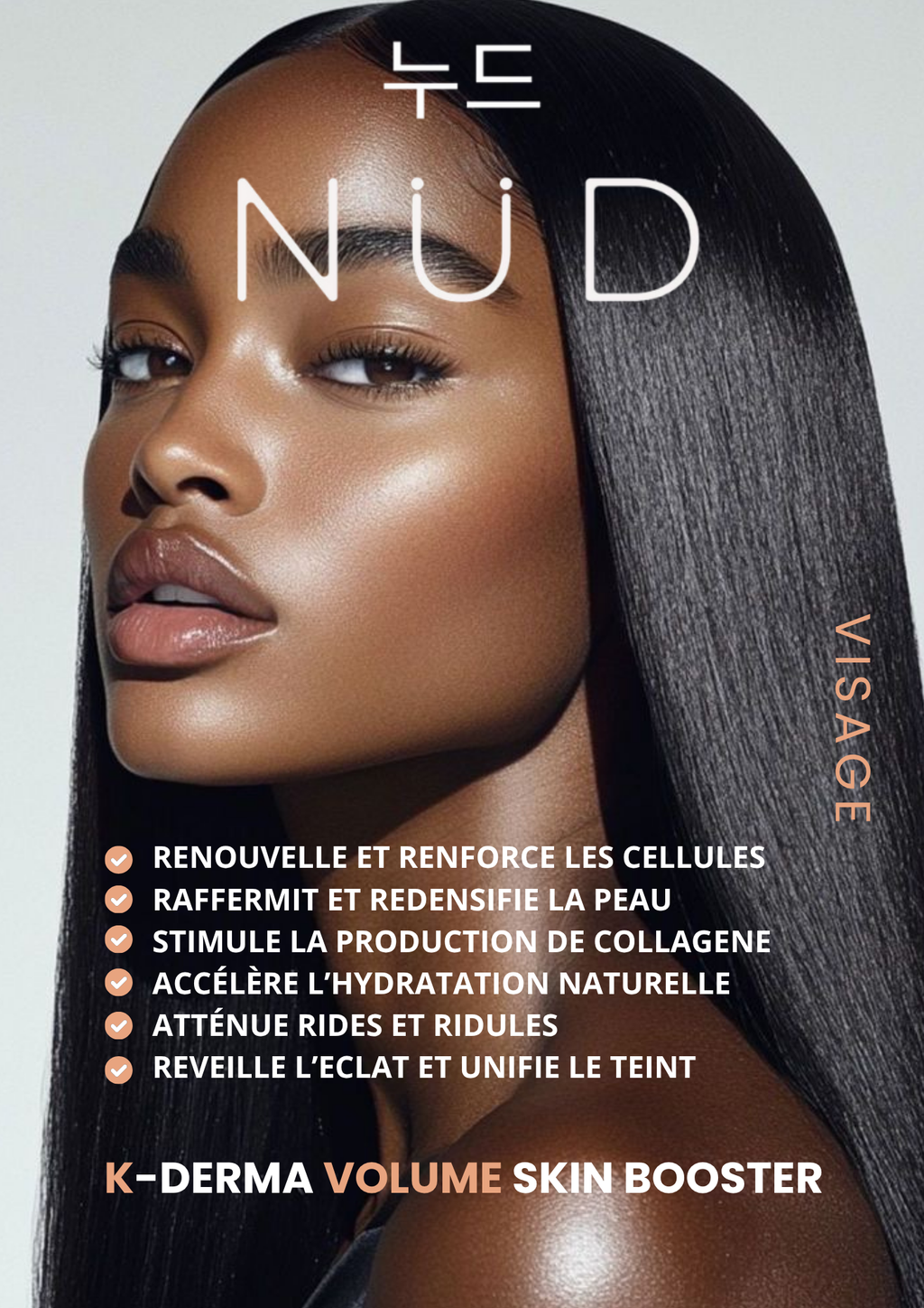Skin booster coréen K-Derma Volume PCL et PDRN NÜD à Paris, France