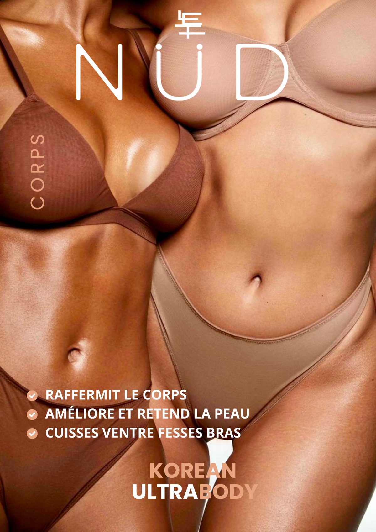Soin corps raffermissant Ultra Body NÜD à Paris, France